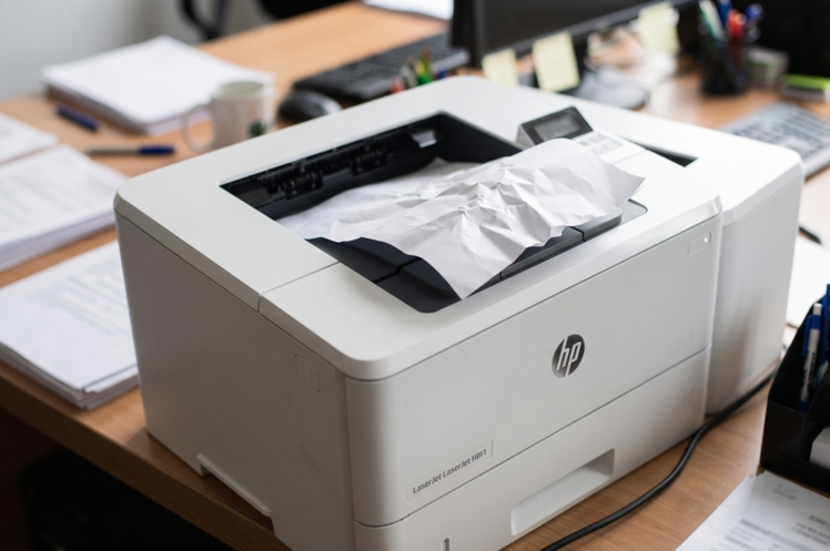orgStep by Step gudie to fix the HP LaserJet Paper Jam